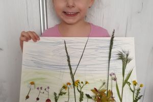 Nadia i majowa łąka