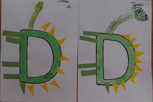 d jak dinozaur