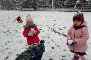 Zabawy na śniegu