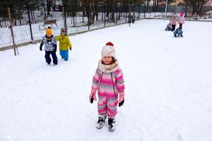zabawy na śniegu