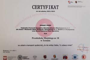 przedszkole przyjazne osobom niewidomym