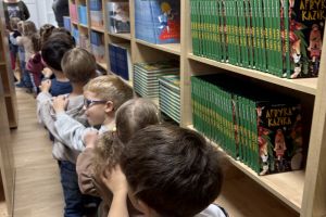 Wizyta w bibliotece szkolnej