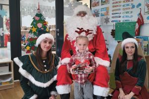 Spotkanie ze Świętym Mikołajem
