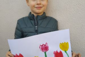 Jaś Ku. i tulipany