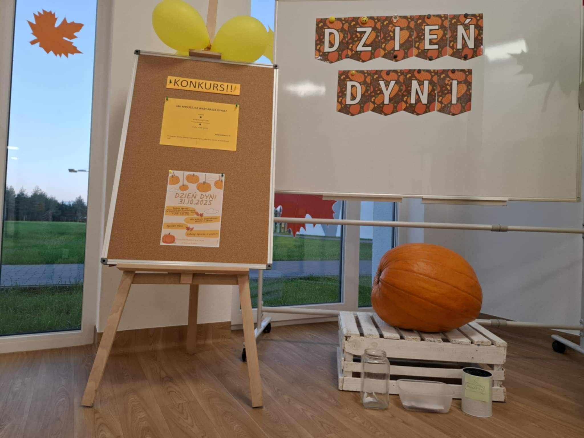 "Ile waży nasza dynia?" - konkurs