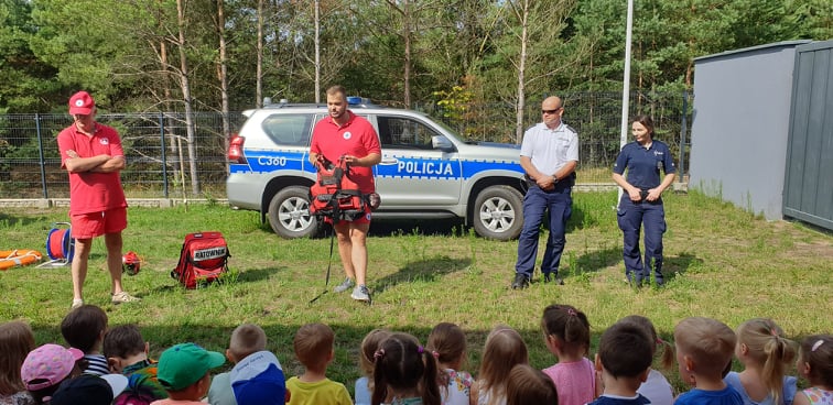 "Bezpieczne wakacje nad wodą" - WOPR