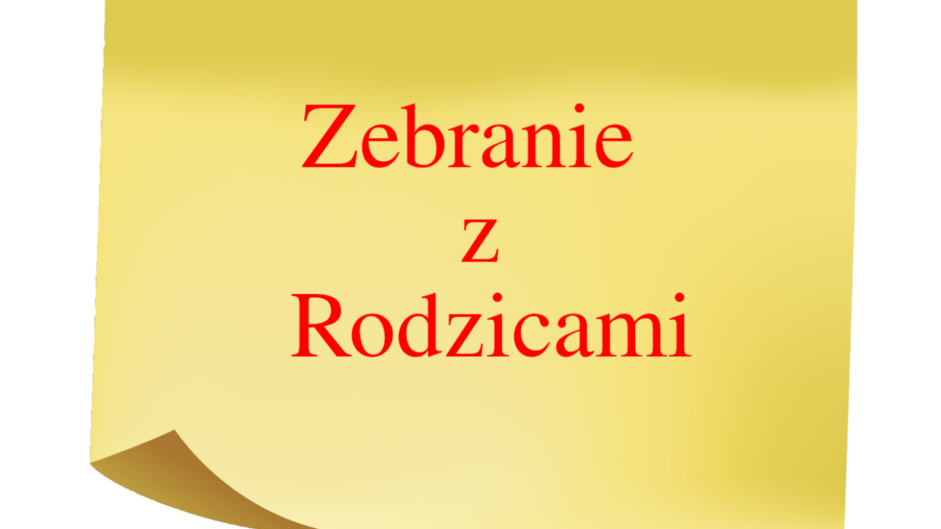 Zebrania z rodzicami