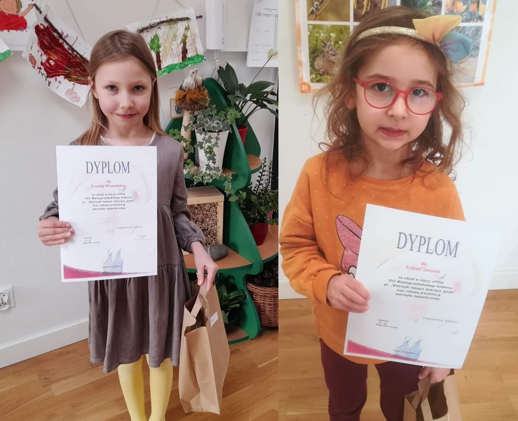 Udział w XVI Międzyprzedszkolnym Konkursie pt. "Wierszyki łamiące dziecięce języki"