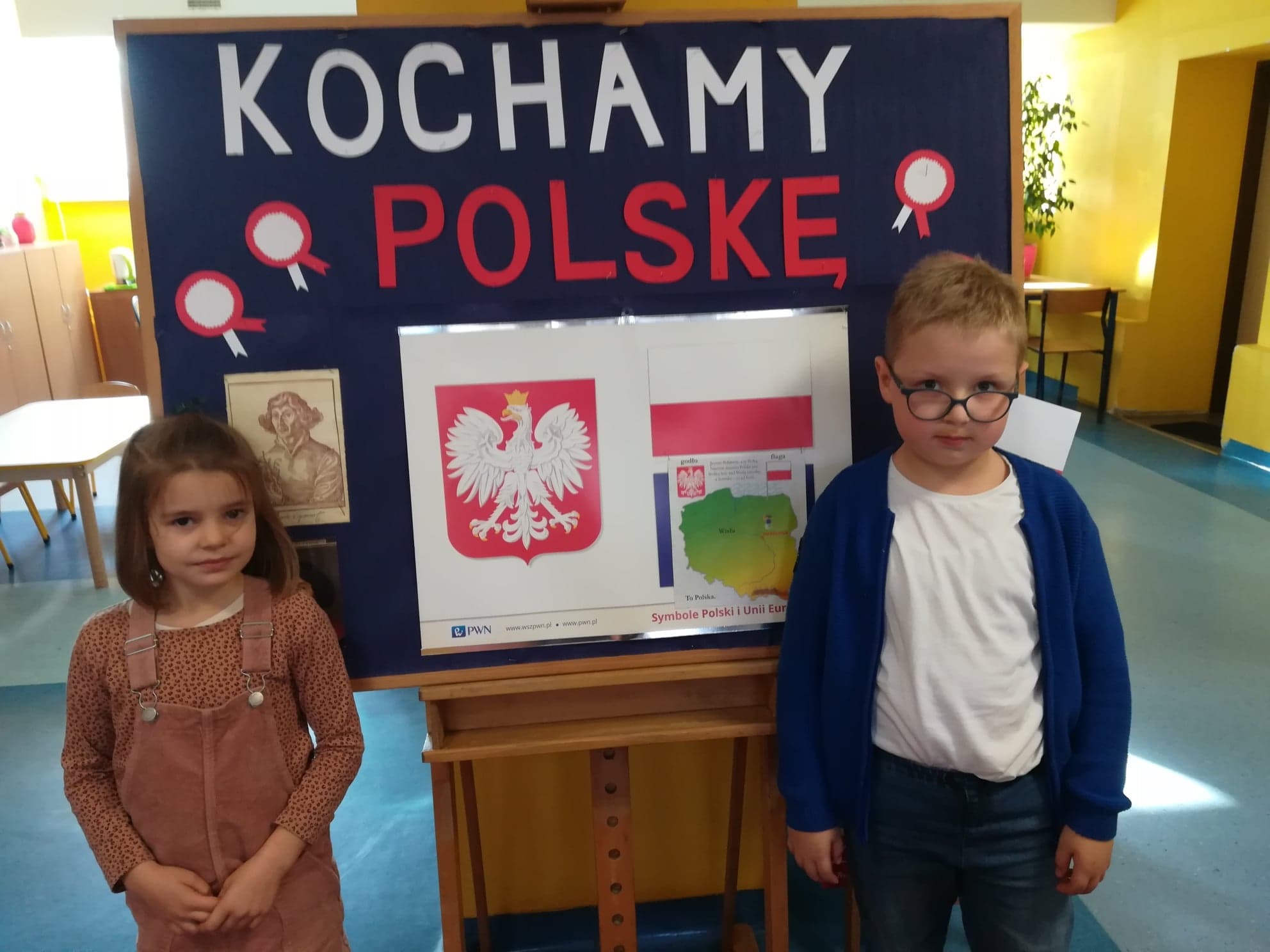 "Kochamy Polskę" - udział w zabawach w Przedszkolu Miejskim nr 14 w Toruniu