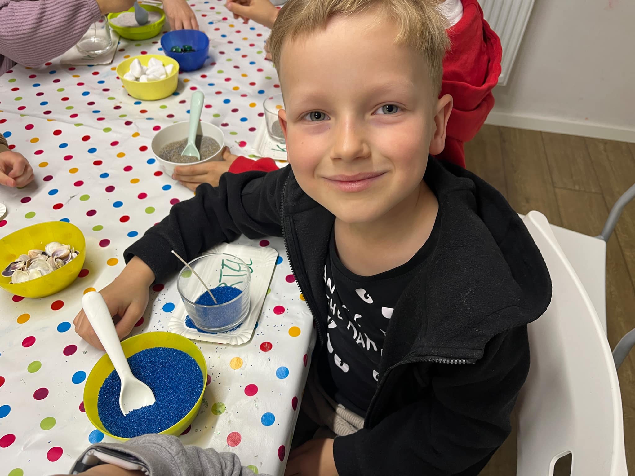 Sówki na warsztatach w Cafe Bajarka